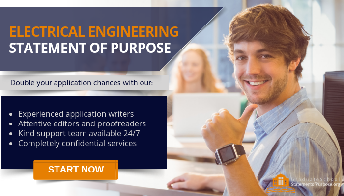 electrical engineering statement of purpose for graduate school application