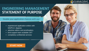 Writing a Statement of Purpose for Engineering Management