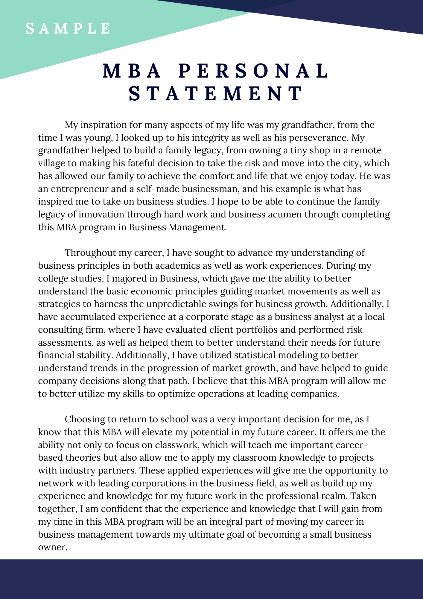Top Notch MBA Statement Of Purpose Example To Impress The Committee the-problem-statement-and-the-goal-statement-youtube