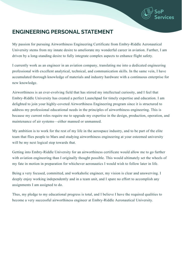 engineering personal statement examples engineering personal statement examples